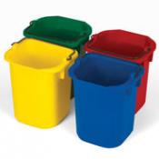 View: 9T83 5 Quart Disinfecting Pails (Set of 4 Colors) 
